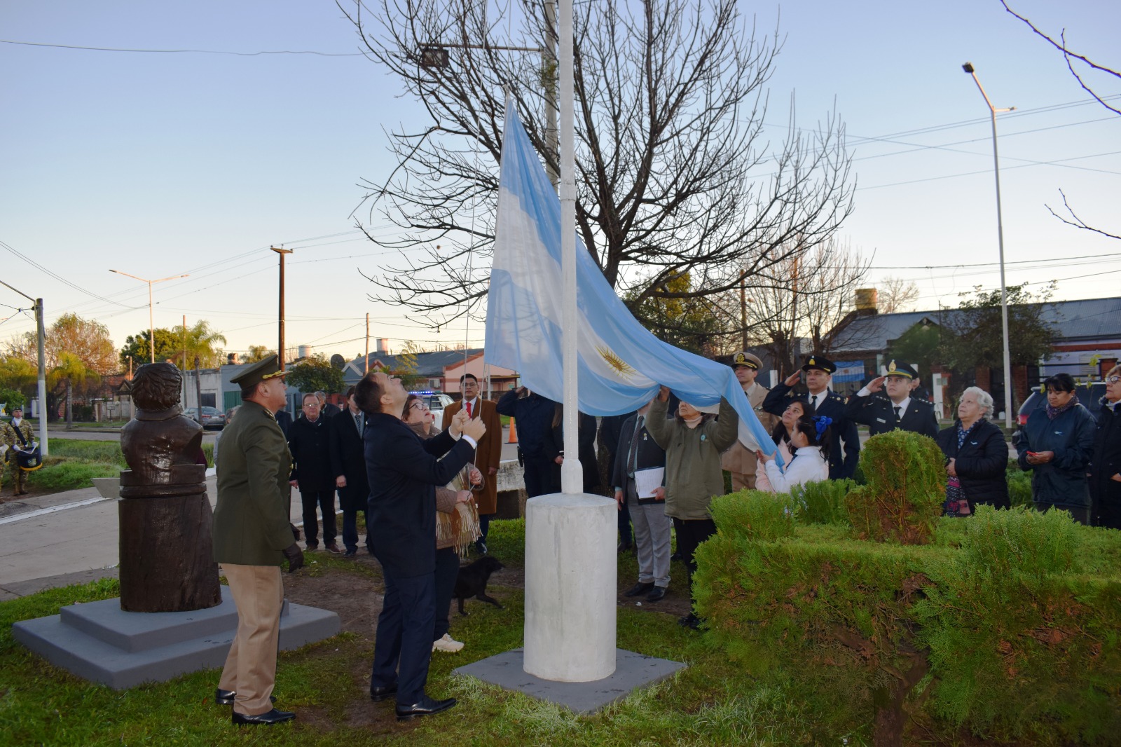GOYA CONMEMORÓ EL DÍA DE LA BANDERA Y HONRÓ A SU CREADOR